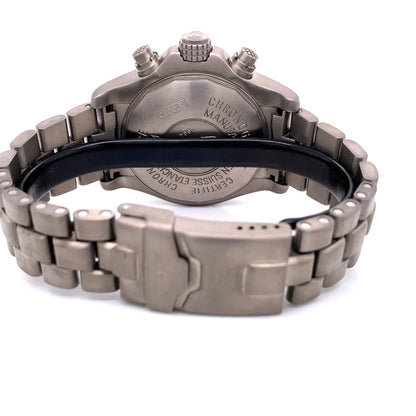 Breitling Avenger M1 44mm Titanium Grey Dial Quartz Chronograph E7336009/M507 3QXZWV - Beverly Hills Watch Company