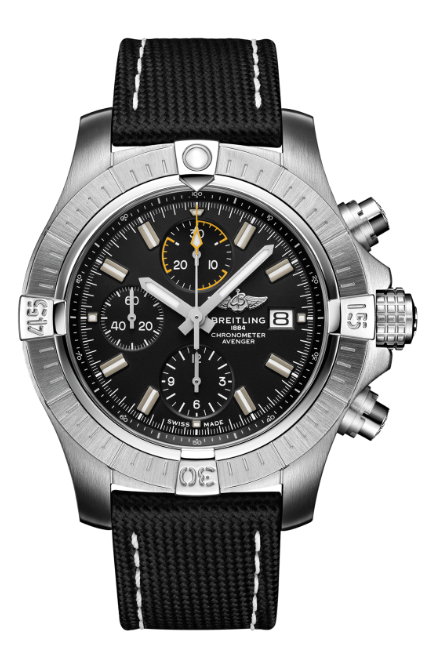 Breitling Avenger Chronograph 45mm Black Dial A13317101B1X2 - Beverly Hills Watch Company