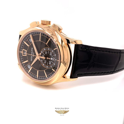 Patek Philippe Annual Chronograph Rose Gold Brown Dial 42mm 5905r-001 3UPMR9 - Beverly Hills Watch