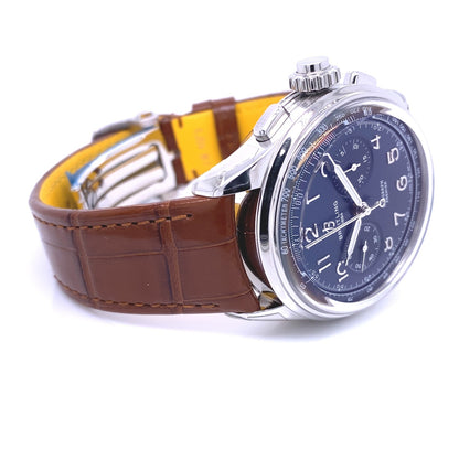 Breitling Premier B15 Duograph 42 Stainless Steel  Blue Dial AB1510171C1P1 - Beverly Hills Watch Company