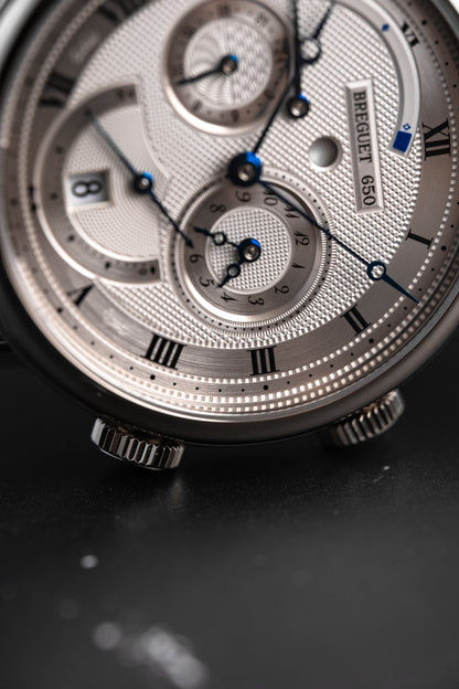 Breguet Classique Tzar Alarm 18k White Gold 5707BB.129V6