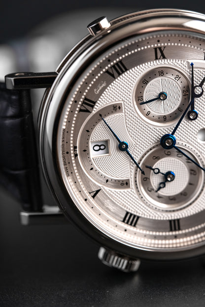 Breguet Classique Tzar Alarm 18k White Gold 5707BB.129V6