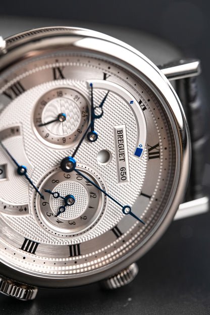 Breguet Classique Tzar Alarm 18k White Gold 5707BB.129V6