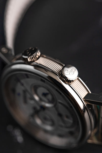 Breguet Classique Tzar Alarm 18k White Gold 5707BB.129V6