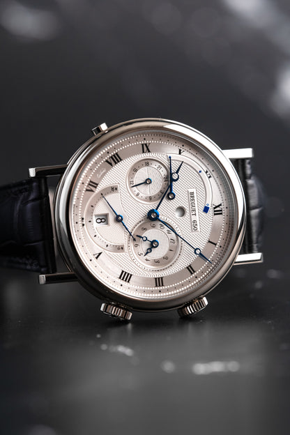 Breguet Classique Tzar Alarm 18k White Gold 5707BB.129V6