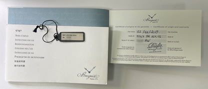 Breguet Classique Tzar Alarm 18k White Gold 5707BB.129V6 432JYJ - Beverly Hills Watch Company Watch Store