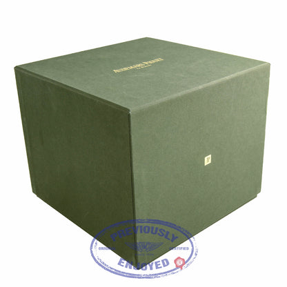 Audemars Piguet Royal Oak Dual Time Power Reserve 39MM Stainless Steel Silver Dial 26120ST.OO.1220ST.01 9390Z7 - Beverly Hills Watch Company Watch Store