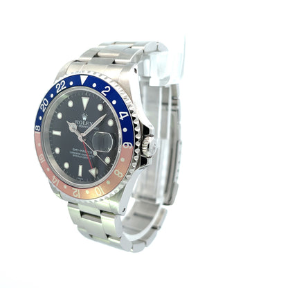 Rolex GMT Master II "Pepsi" 16710  - Beverly Hills Watch Company 