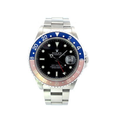 Rolex GMT Master II "Pepsi" 16710  - Beverly Hills Watch Company 