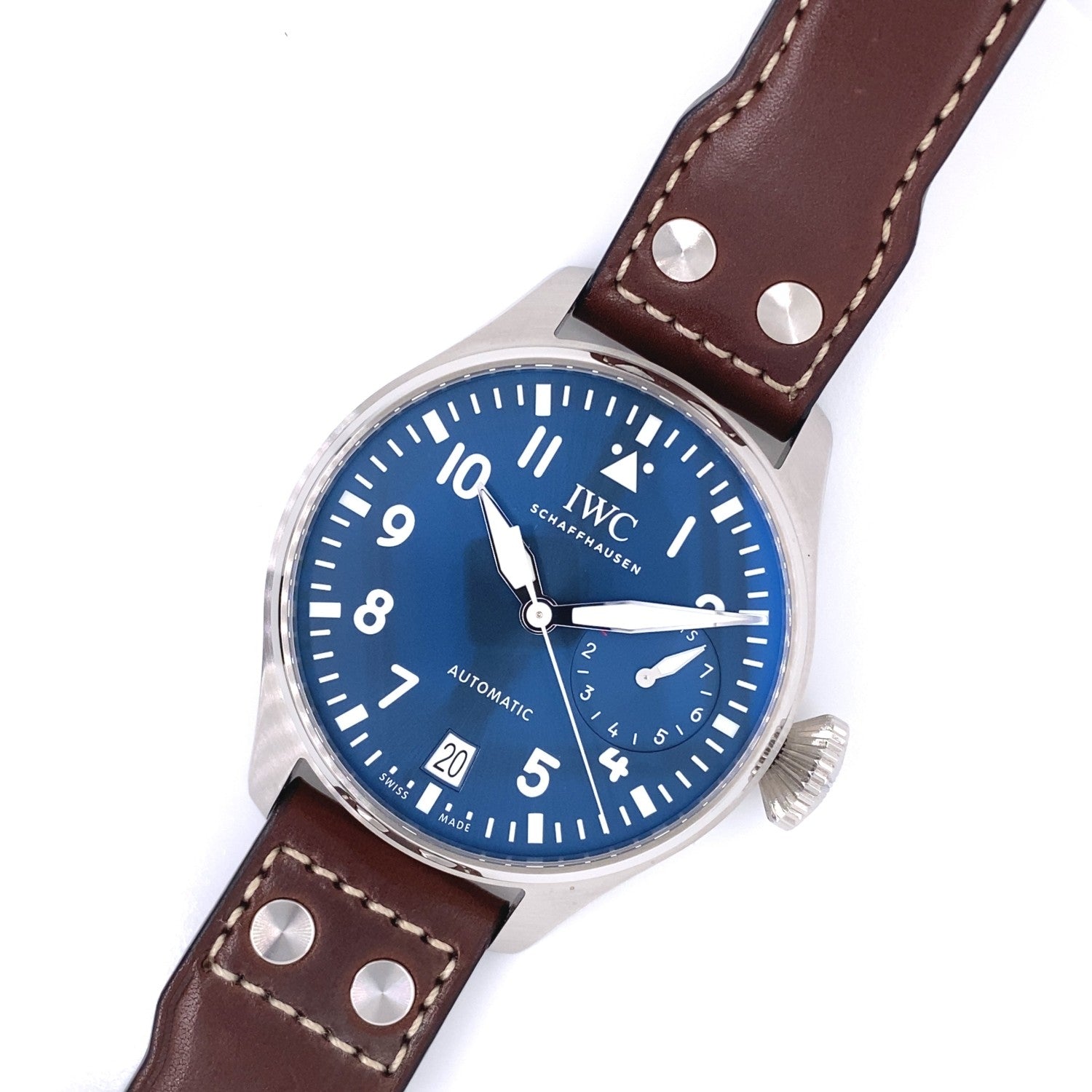 IWC Big Pilot Le Petit Prince Blue IW501002 - Beverly Hills Watch Company