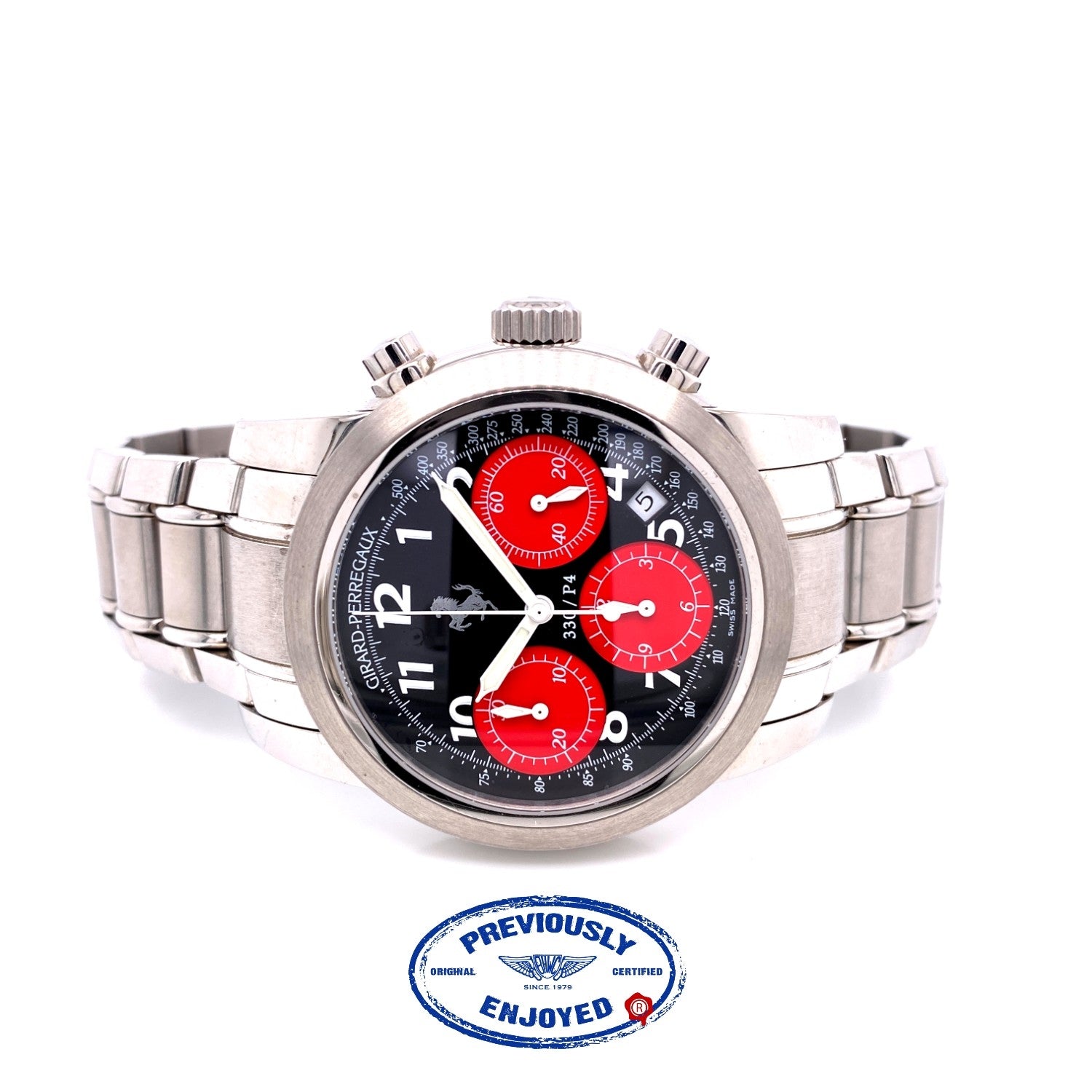 Girard Perregaux Ferrari 330/P4 Chronograph 40mm Stainless Steel 80280.1.11.6059