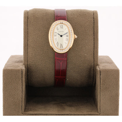 Cartier Bagnoire Mini Rose Gold Diamonds WJBA0053