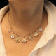 Gold & Diamond Multi-Charm Necklace