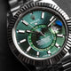 Rolex Sky-Dweller 42mm Stainless Steel Jubilee Green Dial 336934