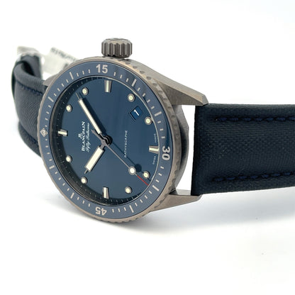 Blancpain Fifty Fathoms Bathyscaphe Ceramic 43mm Blue 5000-0240-052A - Beverly Hill Watch CompanyBlancpain Fifty Fathoms Bathyscaphe Ceramic 43mm Blue 5000-0240-052A - Beverly Hill Watch Company