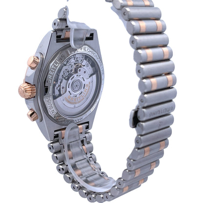 Breitling Chronomat B01 42 Anthracite Dial Steel and Red Gold Watch UB0134101B1U1 - Beverly Hills Watch Company