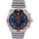 Breitling Chronomat B01 42 Anthracite Dial Steel and Red Gold Watch UB0134101B1U1 - Beverly Hills Watch Company