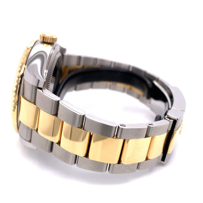 Rolex Sky-Dweller 42mm Stainless Steel Yellow Gold Champagne Dial 326933 4PF8QP - Beverly Hills Watch Company