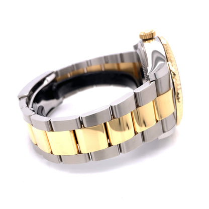 Rolex Sky-Dweller 42mm Stainless Steel Yellow Gold Champagne Dial 326933 4PF8QP - Beverly Hills Watch Company