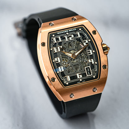 Richard Mille Extra Flat Rose Gold RM67-01 - Beverly Hills Watch Company