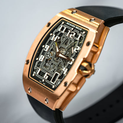 Richard Mille Extra Flat Rose Gold RM67-01 - Beverly Hills Watch Company