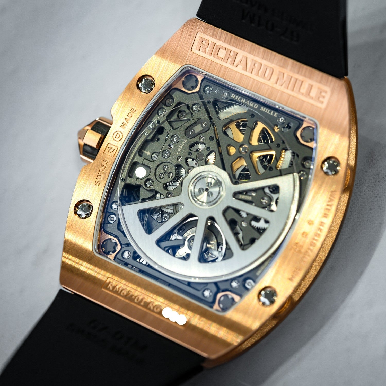Richard Mille Extra Flat Rose Gold RM67-01 - Beverly Hills Watch Company