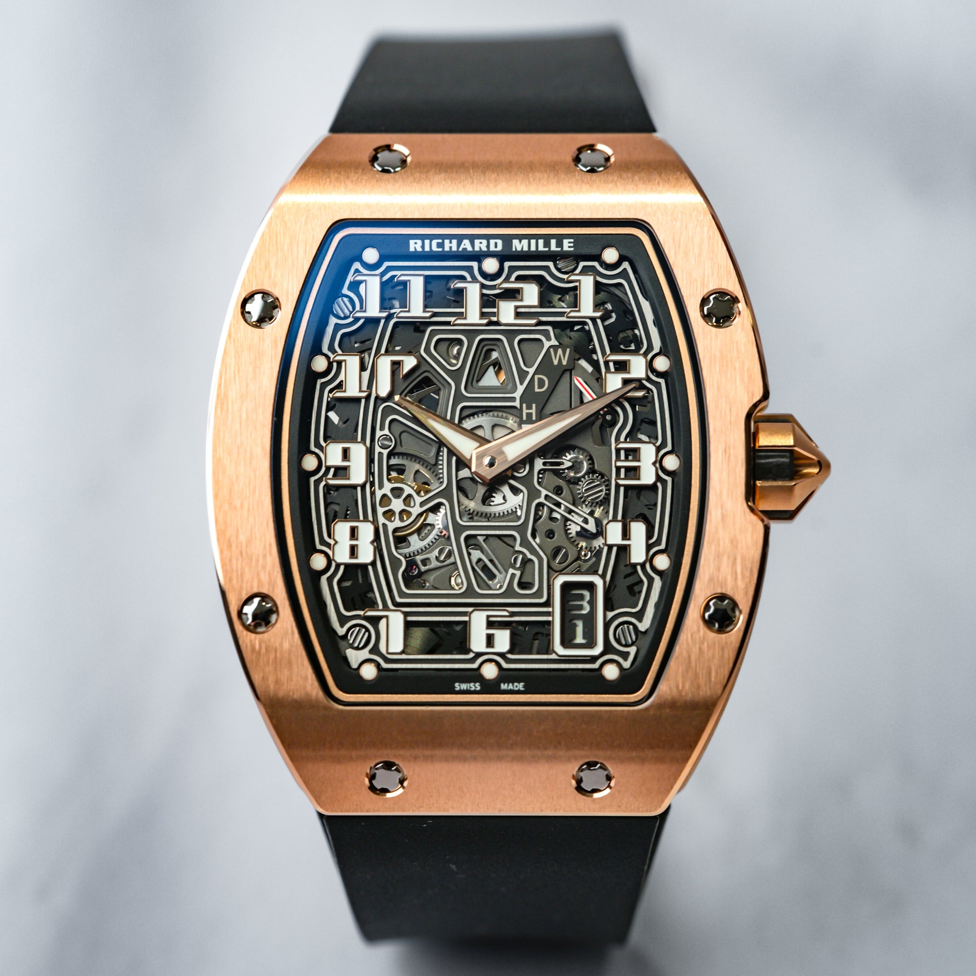 Richard Mille Extra Flat Rose Gold RM67-01 - Beverly Hills Watch Company