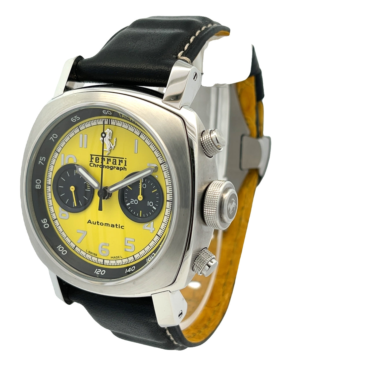 Panerai Ferrari Granturismo Chronograph 45MM Yellow Dial FER00011 - Beverly Hills Watch Company