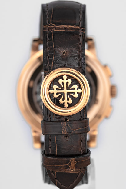 Patek Philippe Complications Chronograph 42mm Rose Gold 5070R-001