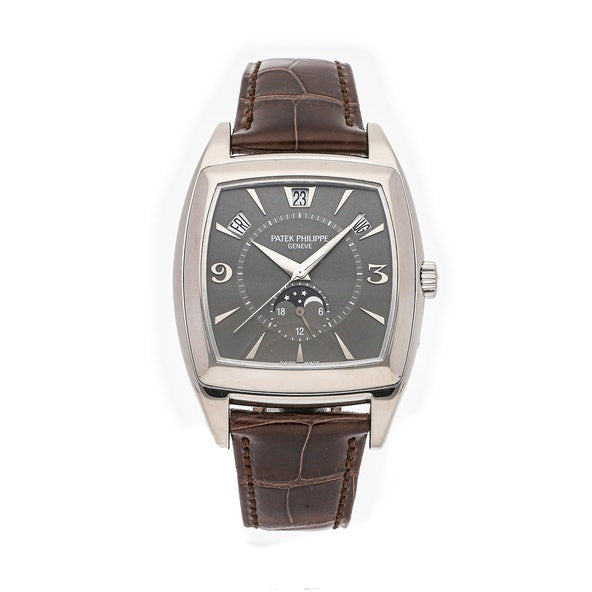 Patek Philippe Gondolo Annual Calendar Slate Dial 5135g-010 54ELWD - Beverly Hills Watch Company