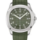 Patek Philippe Aquanaut Jumbo 42.2mm White Gold Khaki 5168g-010 - Beverly Hills Watch Company