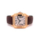 Cartier Santos de Cartier Medium Rose Gold WGSA0012 - Beverly Hills Watch Company