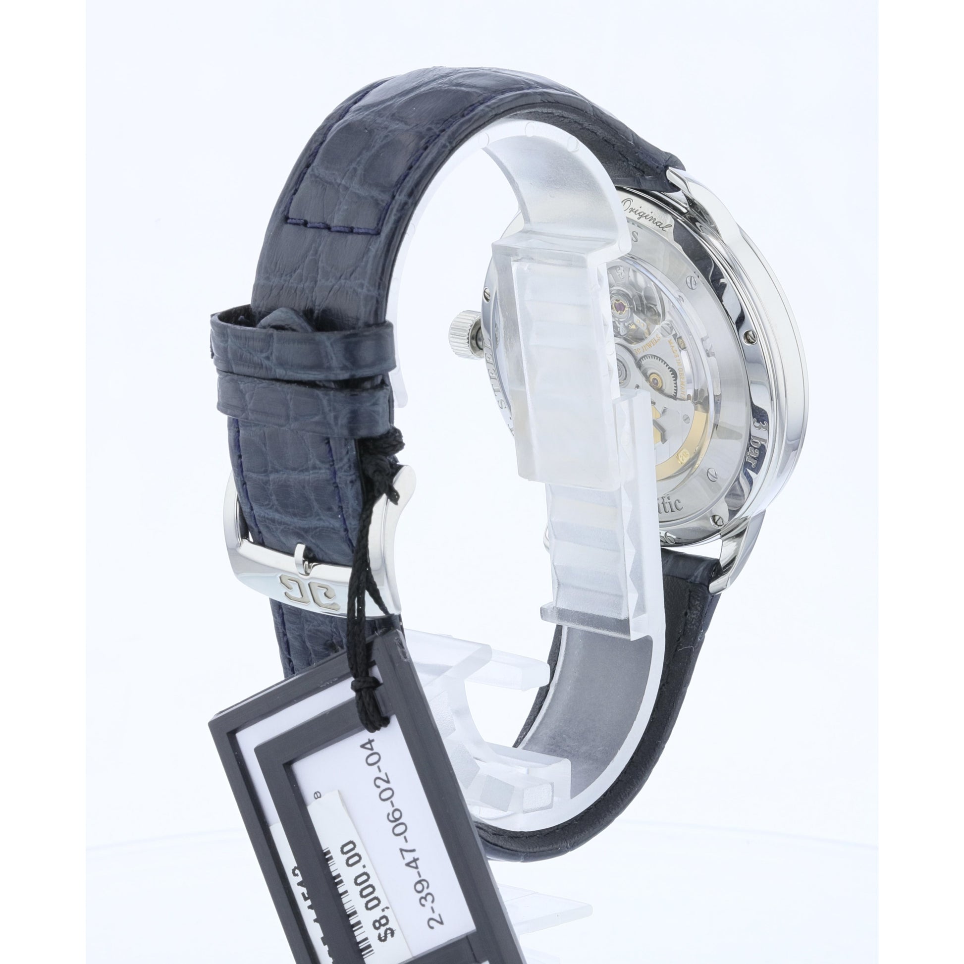 Glashutte Original Sixties Panorama Date Stainless Steel Blue Dial 2-39-47-06-02-04 - Beverly Hills Watch Company