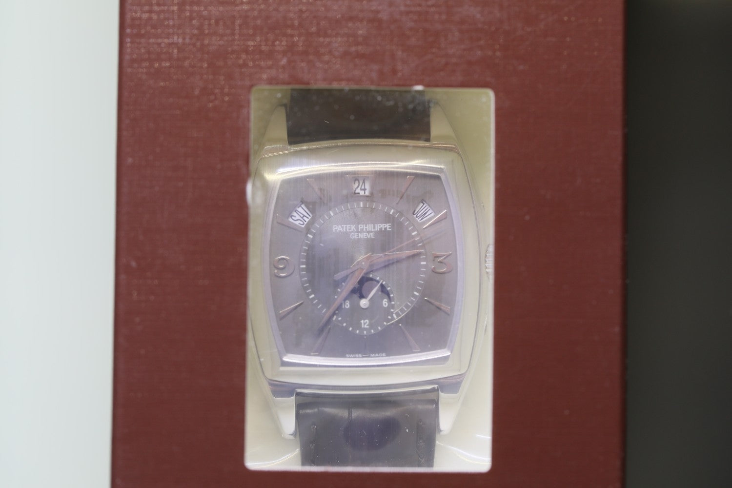 Patek Philippe Gondolo Annual Calendar Slate Dial 5135g-010 54ELWD - Beverly Hills Watch Company