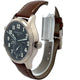 Patek Philippe 42mm Calatrava Pilot Travel Time Blue Dial 5524G-001 - Beverly Hills Watch Company