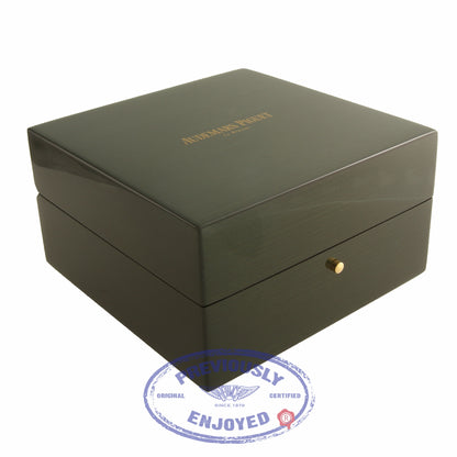 Audemars Piguet Royal Oak 41MM Stainless Steel Black Dial 15400ST.OO.1220ST.01 55E3P1 - Beverly Hills Watch Company