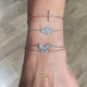 Naira & C Hamsa Diamond White Gold Bracelet PXAUQZ - Beverly Hills Jewelry Store