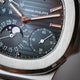 Patek Philippe Nautilus Power Reserve Moon Phases Blue Dial 5712/1a-001