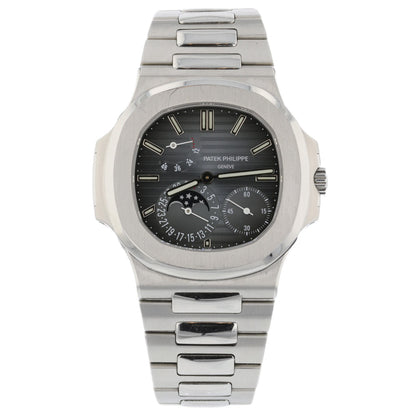 Patek Philippe Nautilus Power Reserve Moon Phases Blue Dial 5712/1a-001