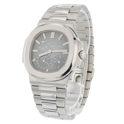 Patek Philippe Nautilus Power Reserve Moon Phases Blue Dial 5712/1a-001