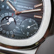 Patek Philippe Nautilus Power Reserve Moon Phases Blue Dial 5712/1a-001