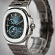 Patek Philippe Nautilus Power Reserve Moon Phases Blue Dial 5712/1a-001