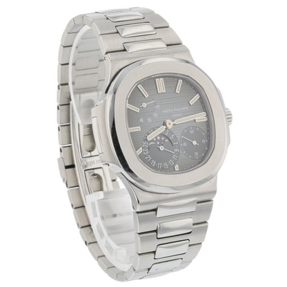 Patek Philippe Nautilus Power Reserve Moon Phases Blue Dial 5712/1a-001