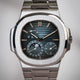 Patek Philippe Nautilus Power Reserve Moon Phases Blue Dial 5712/1a-001