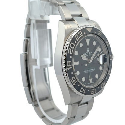 Rolex GMT Master II 40mm Stainless Steel Black Dial 116710LN