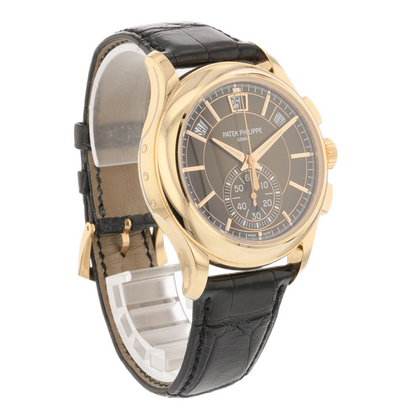 Patek Philippe Annual Chronograph Rose Gold Brown Dial 42mm 5905r-001