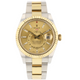 Rolex Sky-Dweller 42mm Stainless Steel Yellow Gold Champagne Dial 326933 4PF8QP
