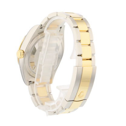 Rolex Sky-Dweller 42mm Stainless Steel Yellow Gold Champagne Dial 326933 4PF8QP