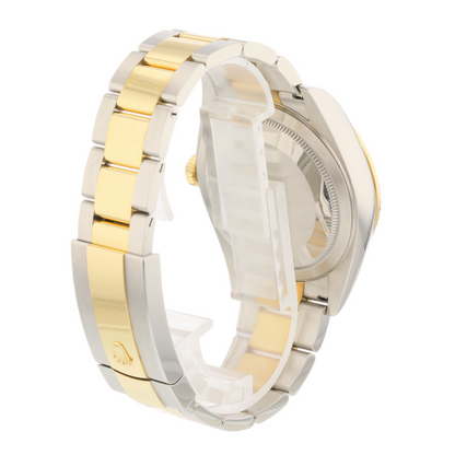Rolex Sky-Dweller 42mm Stainless Steel Yellow Gold Champagne Dial 326933 4PF8QP