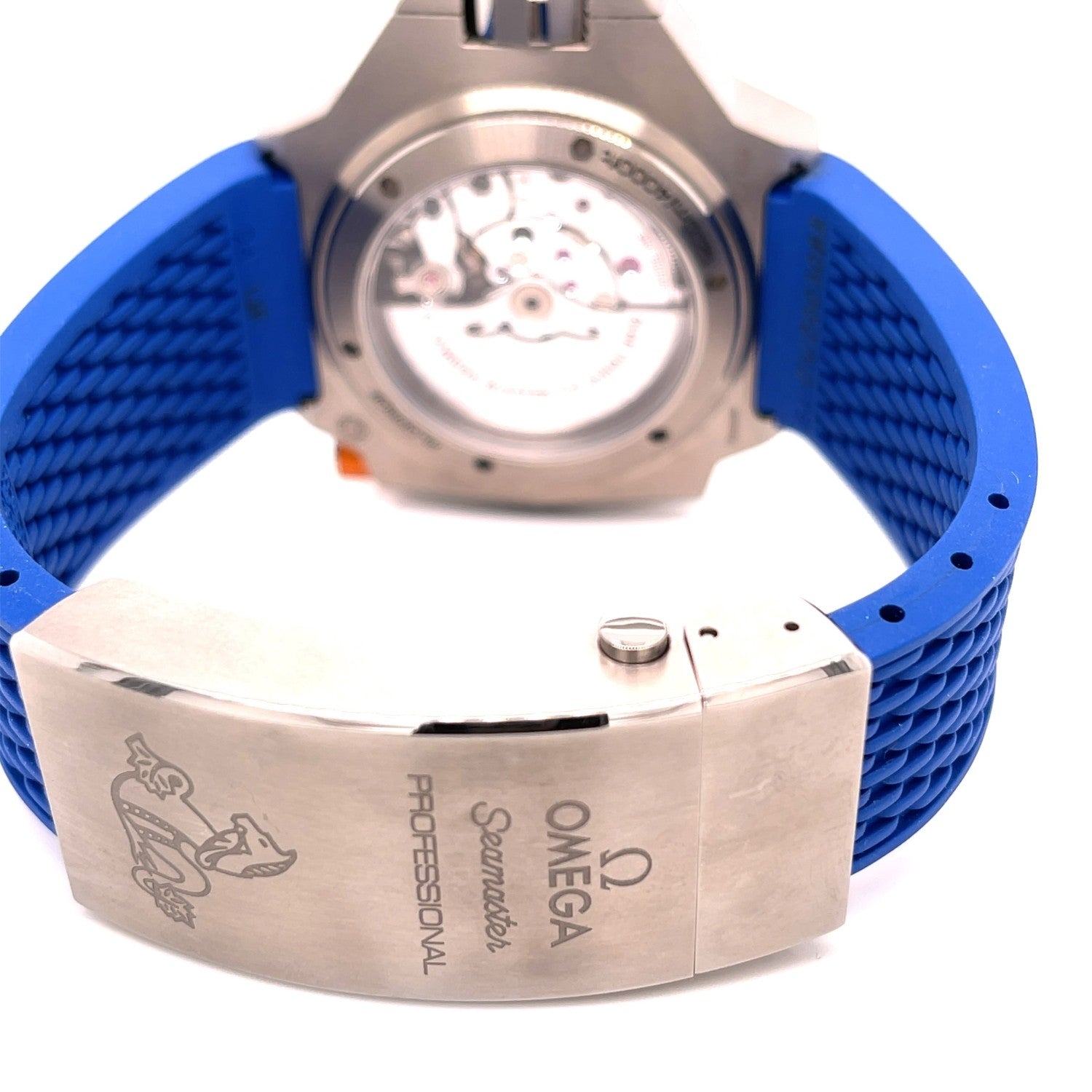 Omega Ploprof Titanium White Dial Steel Bracelet 227.90.55.21.04.001 5ET80T - Beverly Hills Watch Company